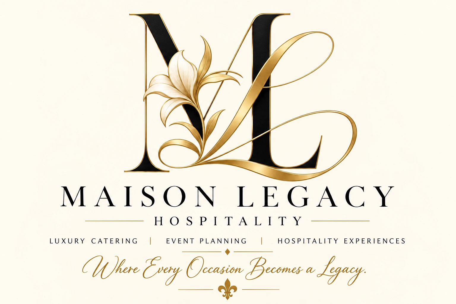 Maison Legacy Hospitality — Luxury Catering, Event Planning, Hospitality Experiences